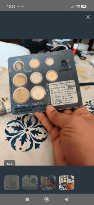 Lote monedas y billetes