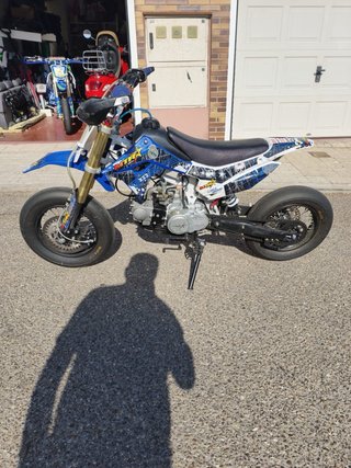 MTR 125 Motocross Azul/Blanco