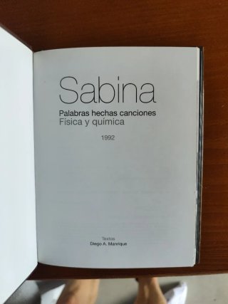 Libro Sabina: Física y Química
