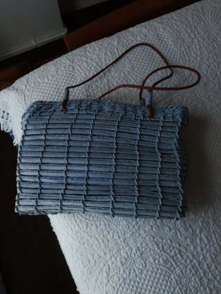 Bolso vegano fibra vegetal sin estrenar