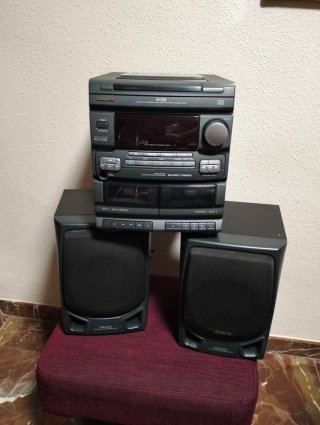 Minicadena Aiwa NSX-V210 CD/Doble Cassette