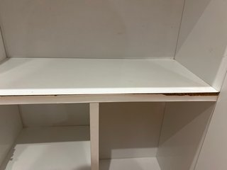 Armario blanco 2 puertas y 1 cajón