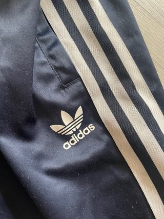 Pantalones chándal Adidas Azul Marino XXS
