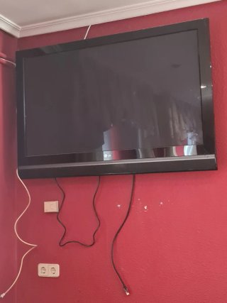 Televisión LG Negra