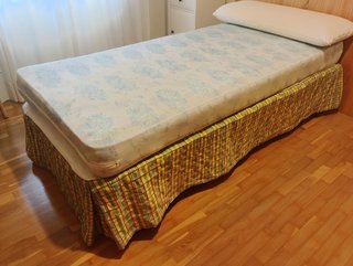 Somier lamas 80cm + cabecero