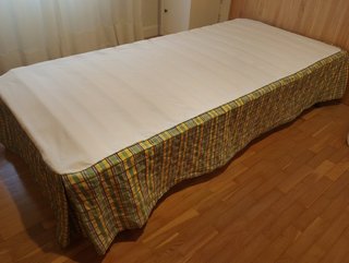 Somier lamas 80cm + cabecero