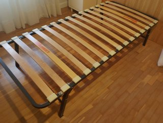 Somier lamas 80cm + cabecero
