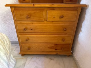 Cajonera de madera maciza