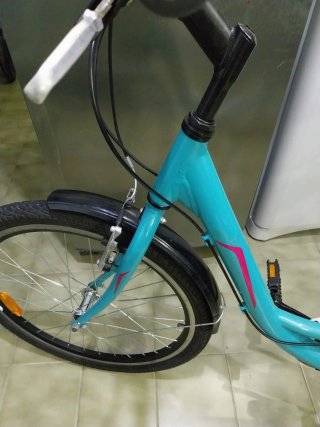 Bicicleta Paseo 24 Turquesa