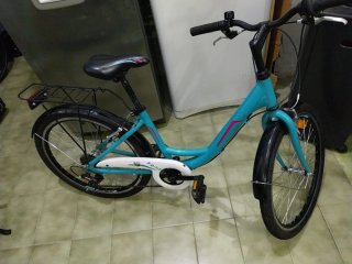 Bicicleta Paseo 24 Turquesa