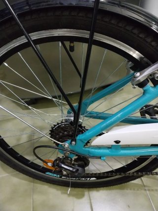 Bicicleta Paseo 24 Turquesa