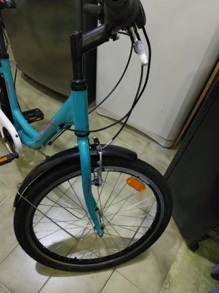 Bicicleta Paseo 24 Turquesa