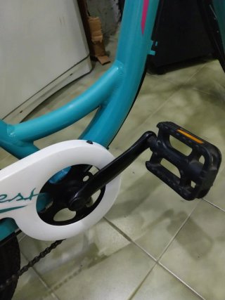 Bicicleta Paseo 24 Turquesa