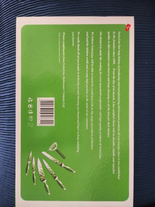 Juego de 5 Cuchillos SWISS LINE + Pelador