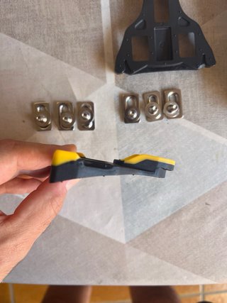 Calas Shimano SPD amarillas