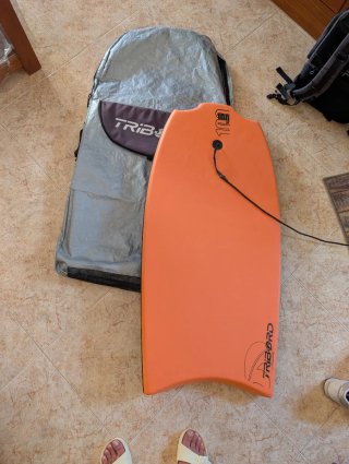 Tabla de Bodyboard más funda