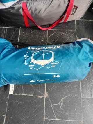 Carpa Quechua Arpenaz Base plegable