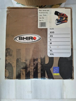 Casco de moto SHIRO Hot Pistons