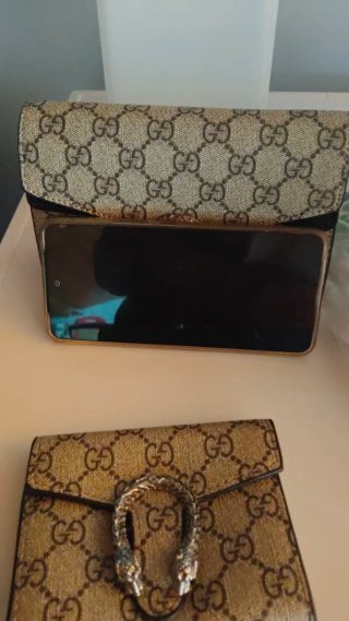Bolso Beige , Plateado y negro