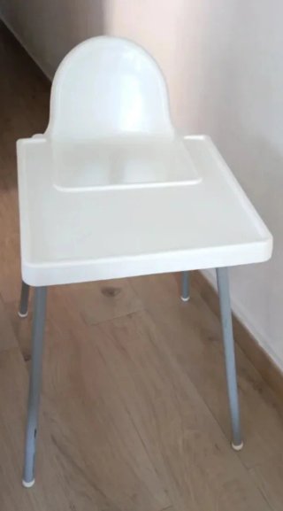 Trona IKEA blanca