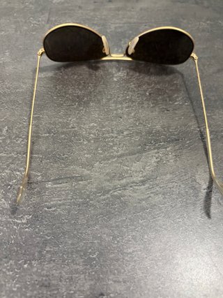 Gafas Ray Ban Aviator Montura Dorada Cristal Espej