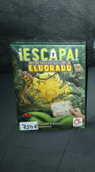 Juego de mesa ¡Escapa! El Misterio de El Dorado