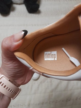 Zapatillas deportivas blancas,rosa y beige,talla38