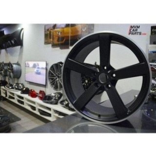 Juego de 4 Llantas 19 Fox MS003 Black Concave BM08