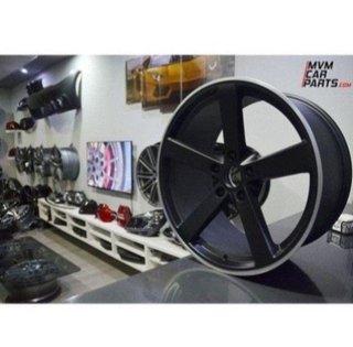 Juego de 4 Llantas 19 Fox MS003 Black Concave BM08