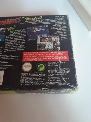 🇩🇪 Noe Zombies Super Nintendo snes completo
