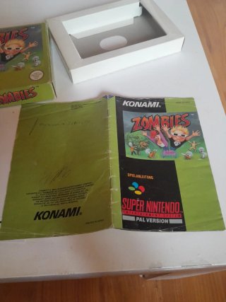 🇩🇪 Noe Zombies Super Nintendo snes completo