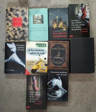 Lote 10 libros