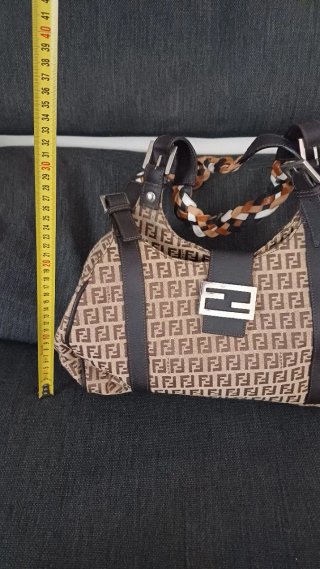 Borsa Fendi Zucca Beige/Marrone