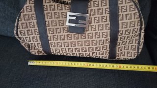Borsa Fendi Zucca Beige/Marrone