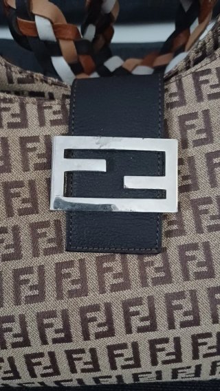 Borsa Fendi Zucca Beige/Marrone