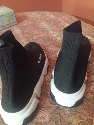 Zapatillas Balenciaga Negras y Blancas