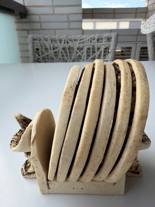Posavasos Cerámica Estilo Maya