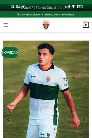 PAGO Camiseta Elche CF sin publicidad M