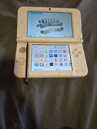 Nintendo 3DS XL Bianca + Caricatore e Custodia