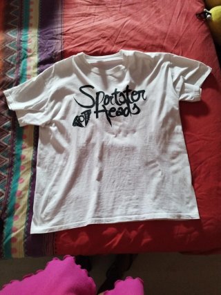 Camiseta Sportster Heads Hombre Blanca