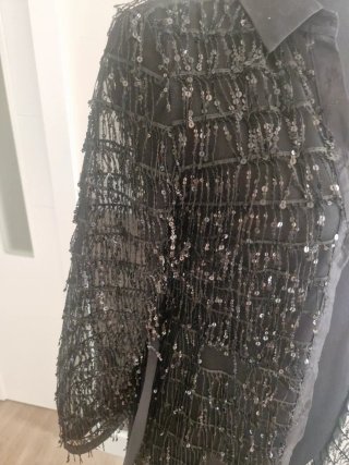 Vestido / abrigo  Zara lentejuelas transparente