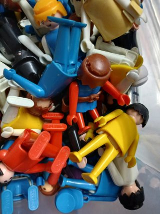 Lote Playmobil figuras y accesorios