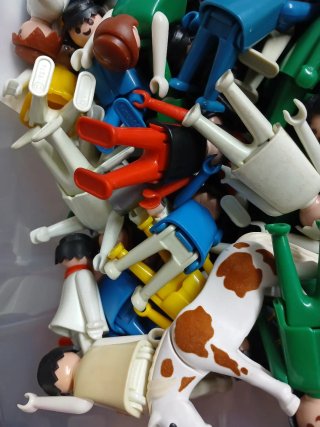 Lote Playmobil figuras y accesorios