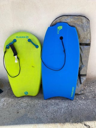 Tablas Bodyboard OLAIAN y Tribord