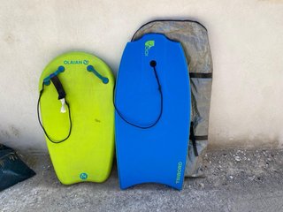 Tablas Bodyboard OLAIAN y Tribord
