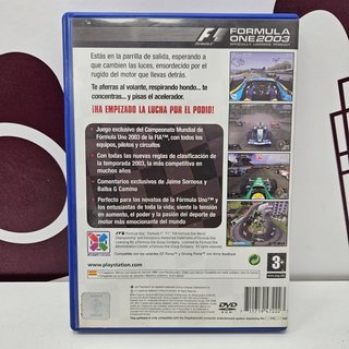 Videojuego PS2 Formula One 2003