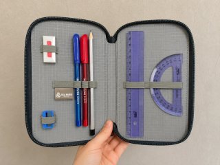 Estuche Real Madrid 3 Compartimentos