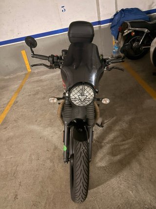 Asiento Triumph 900 Negro Acolchado