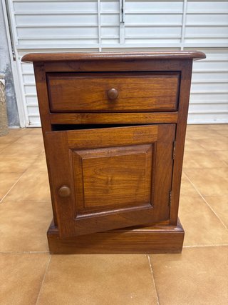 2 Mesitas Noche Madera Colonial