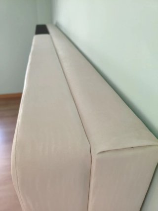 Cabecero de polipiel acolchado cama 180 cm